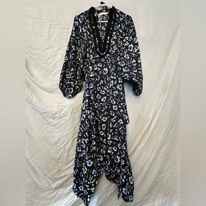 Tory Burch printed dress size S/P